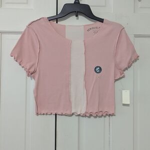 Aeropostale Pink Crop Top